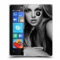 Дизайнерский пластиковый чехол для Microsoft Lumia 435