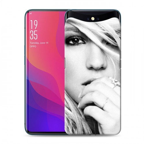 Дизайнерский силиконовый чехол для OPPO Find X