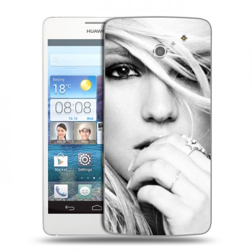 Дизайнерский пластиковый чехол для Huawei Ascend D2