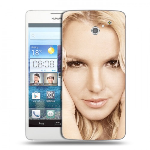 Дизайнерский пластиковый чехол для Huawei Ascend D2