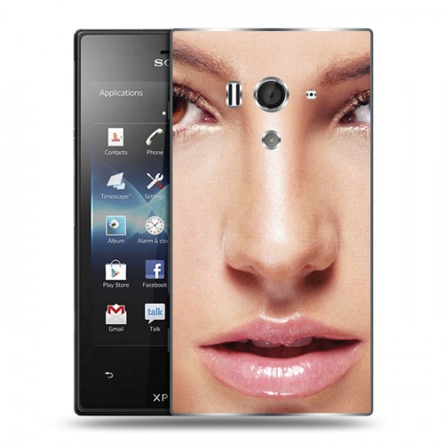 Дизайнерский пластиковый чехол для Sony Xperia acro S