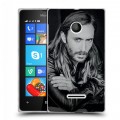 Дизайнерский пластиковый чехол для Microsoft Lumia 435