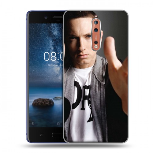 Дизайнерский пластиковый чехол для Nokia 8