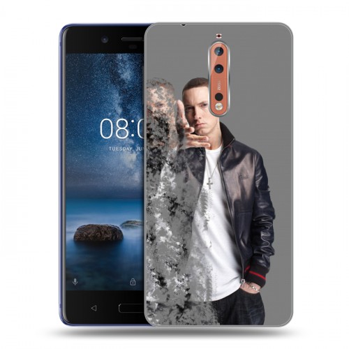 Дизайнерский пластиковый чехол для Nokia 8