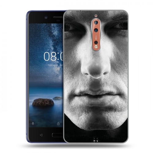 Дизайнерский пластиковый чехол для Nokia 8