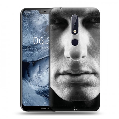 Дизайнерский силиконовый чехол для Nokia 6.1 Plus