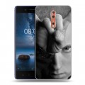 Дизайнерский пластиковый чехол для Nokia 8