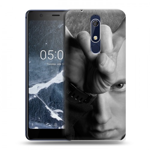 Дизайнерский пластиковый чехол для Nokia 5.1