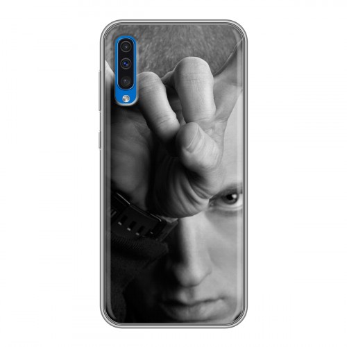 Дизайнерский силиконовый с усиленными углами чехол для Samsung Galaxy A50