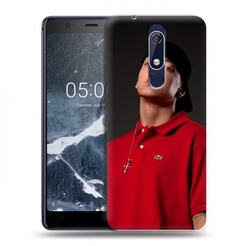 Дизайнерский пластиковый чехол для Nokia 5.1