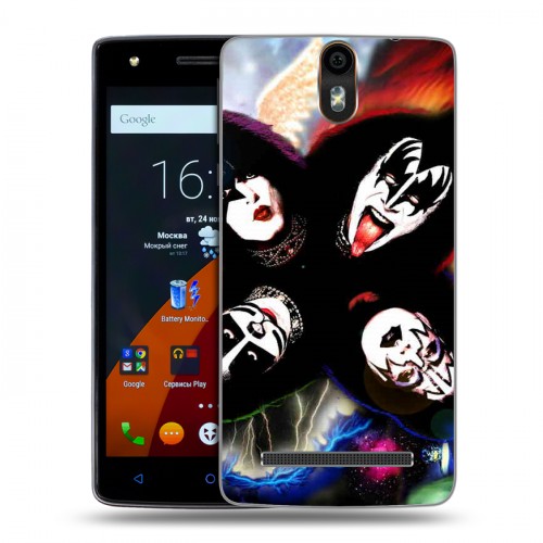 Дизайнерский силиконовый чехол для Wileyfox Storm