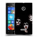 Дизайнерский пластиковый чехол для Microsoft Lumia 435