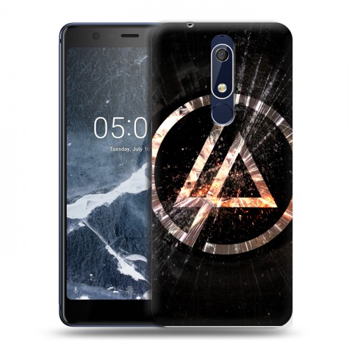 Дизайнерский пластиковый чехол для Nokia 5.1