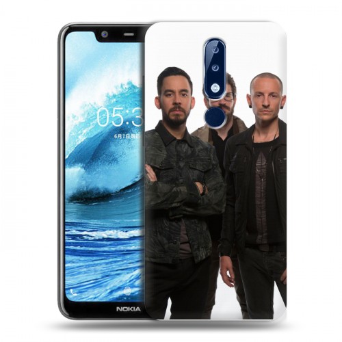 Дизайнерский силиконовый чехол для Nokia 5.1 Plus