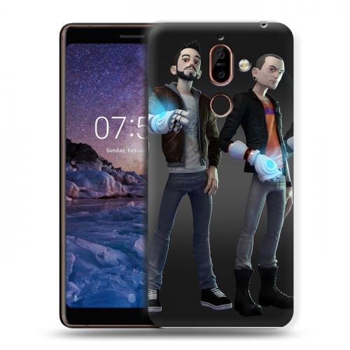 Дизайнерский пластиковый чехол для Nokia 7 Plus