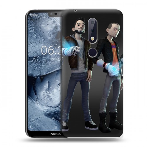 Дизайнерский пластиковый чехол для Nokia 6.1 Plus