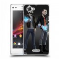 Дизайнерский пластиковый чехол для Sony Xperia L