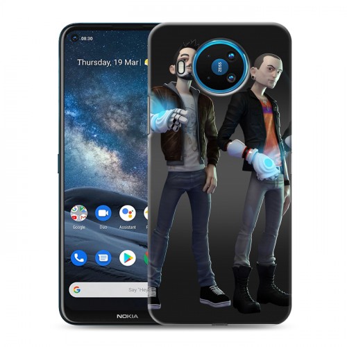 Дизайнерский силиконовый чехол для Nokia 8.3