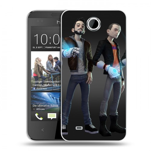 Дизайнерский пластиковый чехол для HTC Desire 300