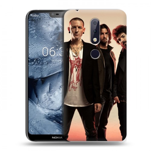 Дизайнерский силиконовый чехол для Nokia 6.1 Plus