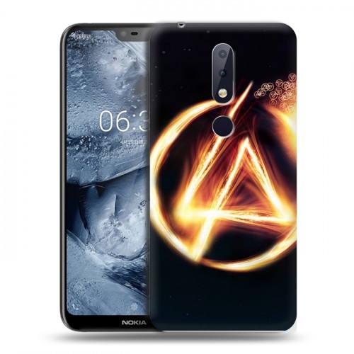 Дизайнерский пластиковый чехол для Nokia 6.1 Plus