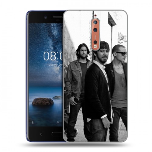 Дизайнерский пластиковый чехол для Nokia 8