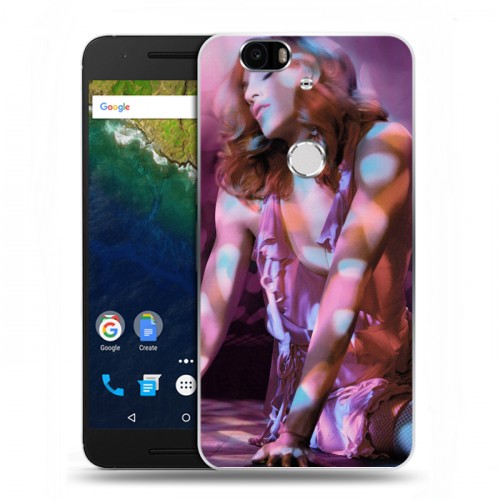 Дизайнерский силиконовый чехол для Google Huawei Nexus 6P
