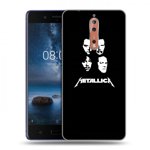 Дизайнерский пластиковый чехол для Nokia 8