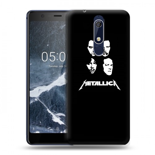 Дизайнерский пластиковый чехол для Nokia 5.1