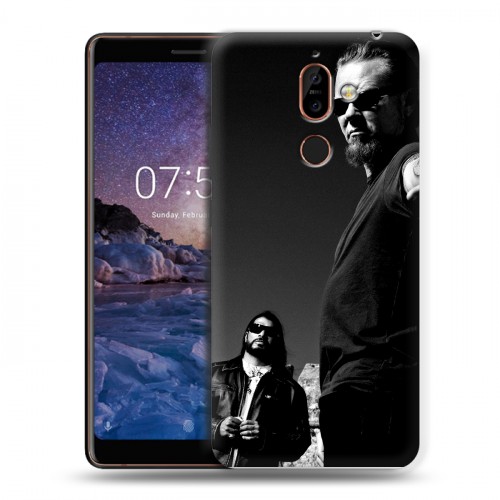 Дизайнерский пластиковый чехол для Nokia 7 Plus