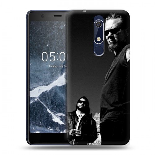 Дизайнерский пластиковый чехол для Nokia 5.1