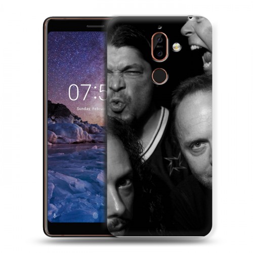 Дизайнерский пластиковый чехол для Nokia 7 Plus