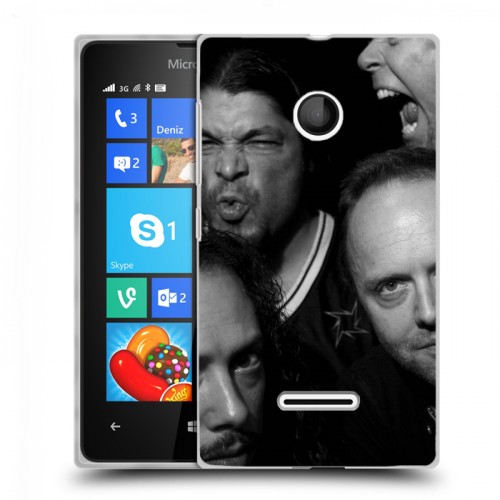 Дизайнерский пластиковый чехол для Microsoft Lumia 435