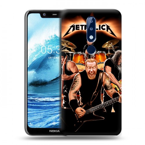 Дизайнерский силиконовый чехол для Nokia 5.1 Plus