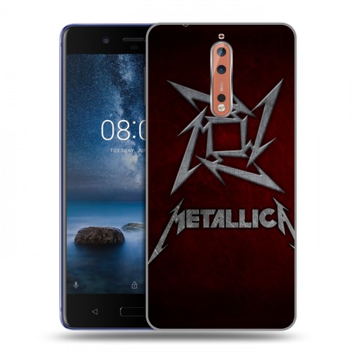 Дизайнерский пластиковый чехол для Nokia 8