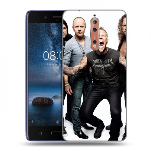 Дизайнерский пластиковый чехол для Nokia 8