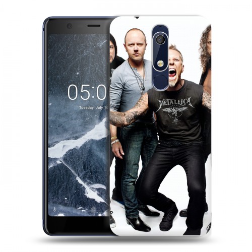 Дизайнерский пластиковый чехол для Nokia 5.1