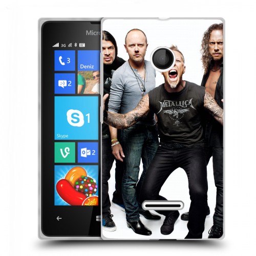 Дизайнерский пластиковый чехол для Microsoft Lumia 435