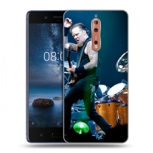 Дизайнерский пластиковый чехол для Nokia 8