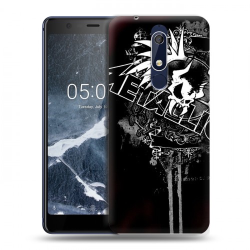 Дизайнерский пластиковый чехол для Nokia 5.1