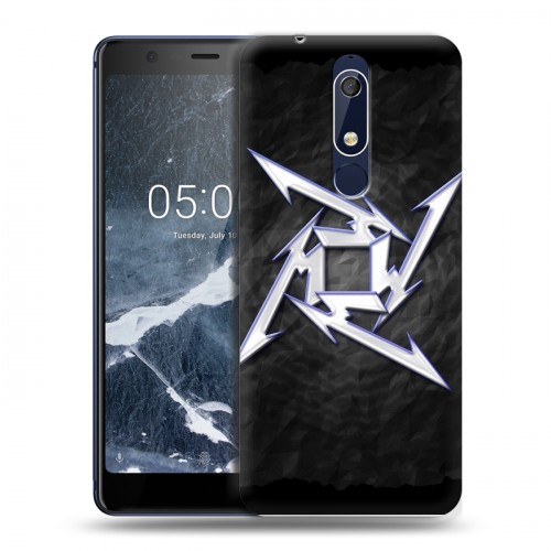 Дизайнерский пластиковый чехол для Nokia 5.1