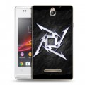 Дизайнерский пластиковый чехол для Sony Xperia E