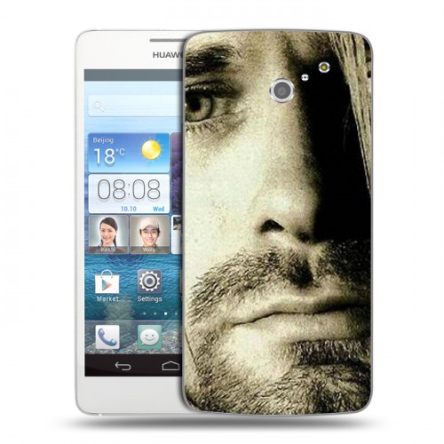 Дизайнерский пластиковый чехол для Huawei Ascend D2