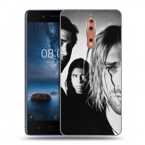 Дизайнерский пластиковый чехол для Nokia 8