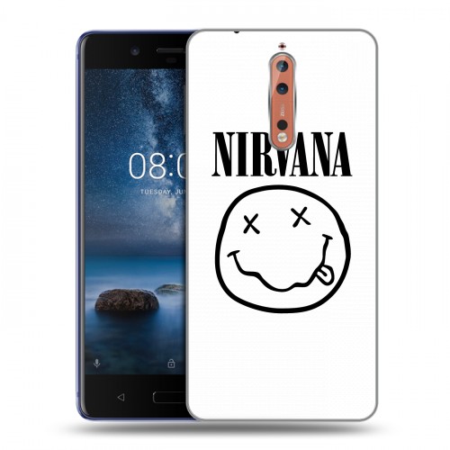 Дизайнерский пластиковый чехол для Nokia 8