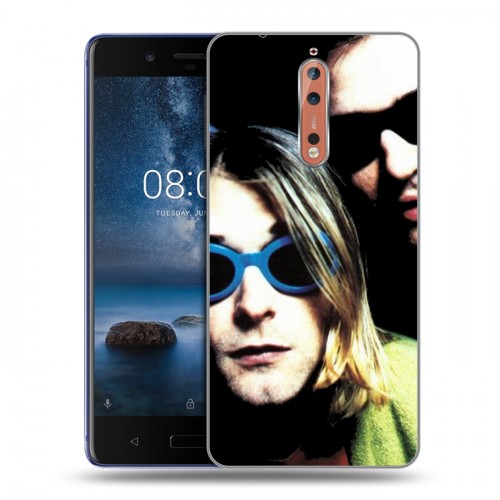 Дизайнерский пластиковый чехол для Nokia 8