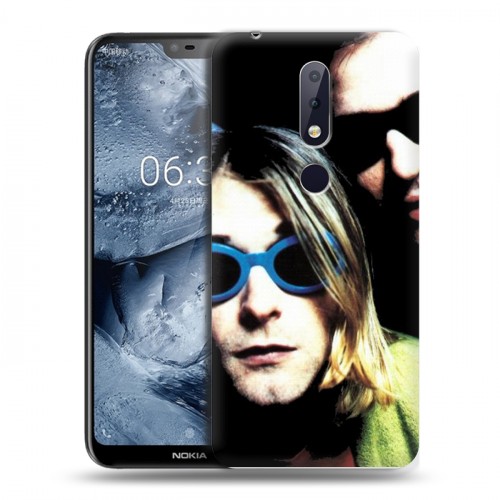 Дизайнерский силиконовый чехол для Nokia 6.1 Plus