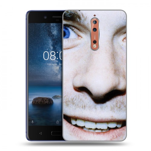 Дизайнерский пластиковый чехол для Nokia 8