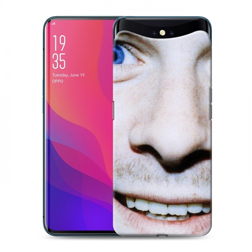 Дизайнерский силиконовый чехол для OPPO Find X