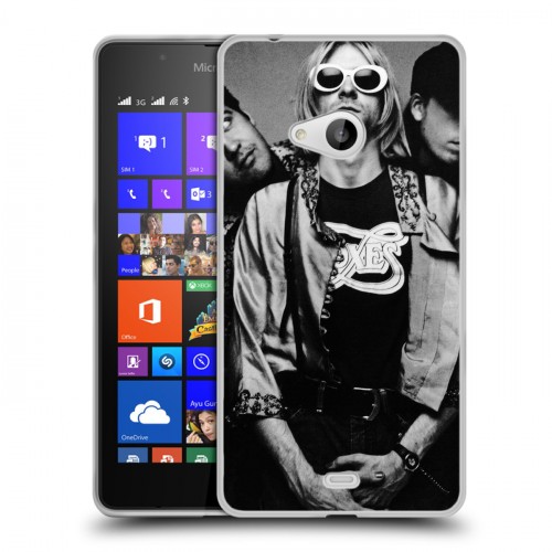 Дизайнерский пластиковый чехол для Microsoft Lumia 540